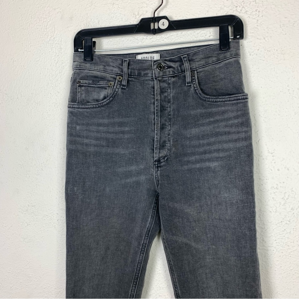 Agolde Riley High Rise Straight Crop sector jeans - Picture 8 of 13